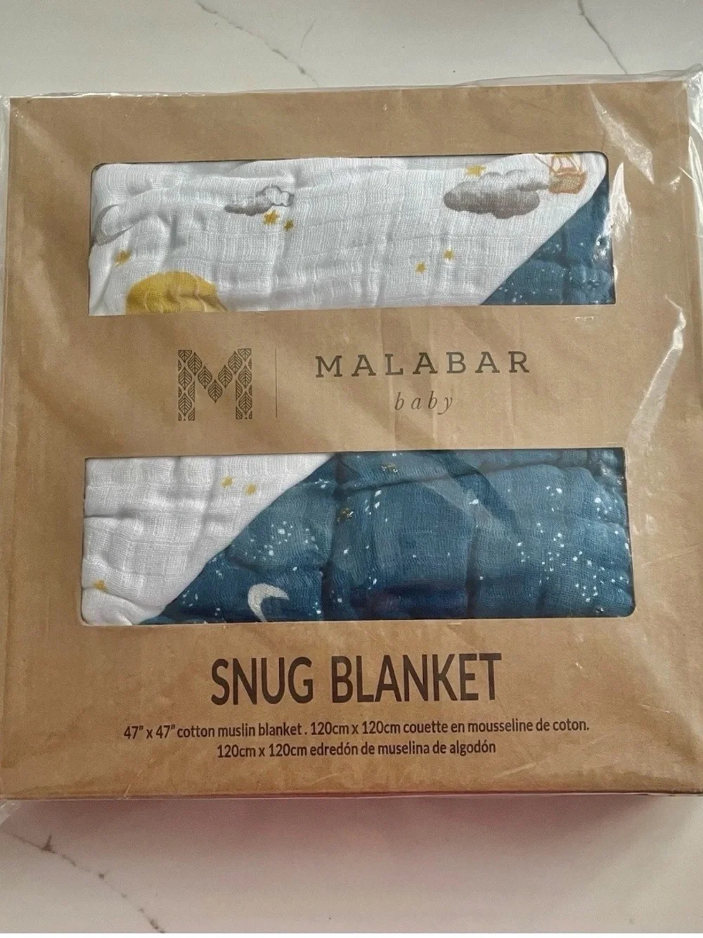 Malabar Baby Organic Snug Blanket - Mystical Night - 47